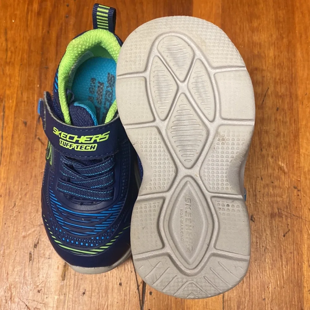 Skechers Kids Sneakers - Blue and Green